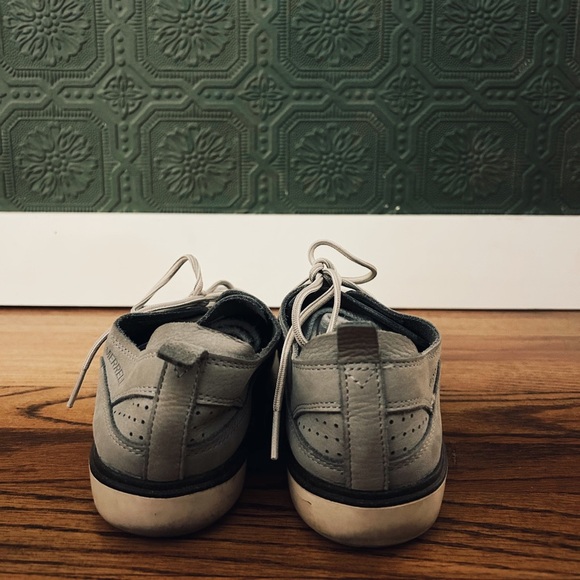 Merrell Women's Around Town LACE AIR Fashion Leather Sneaker Sleet Size 8.5 - Picture 5 of 7